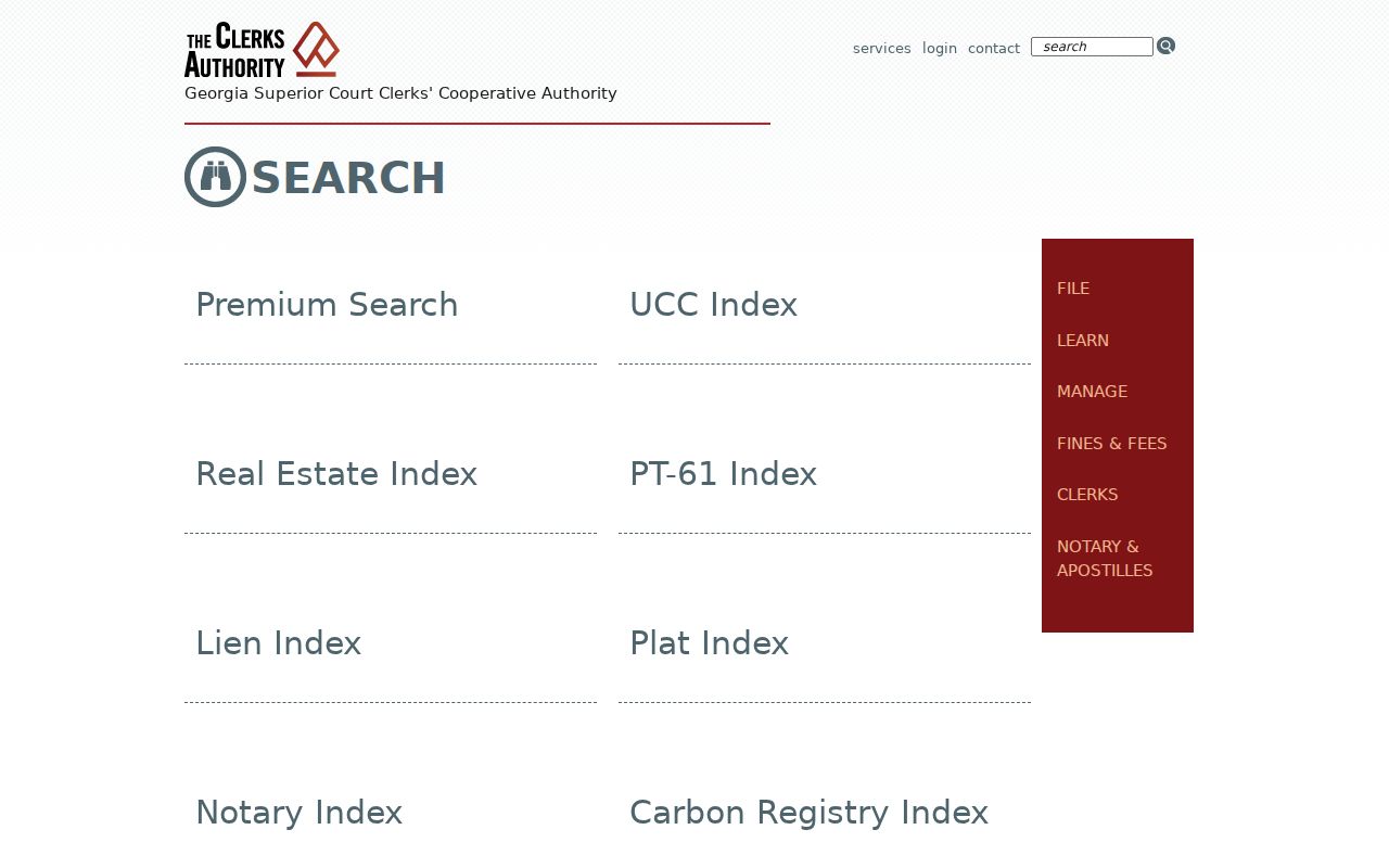 Turner County civil docket distinction from GSCCCA recorded indexes