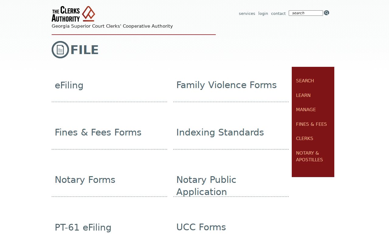 Turner County court records GSCCCA file services