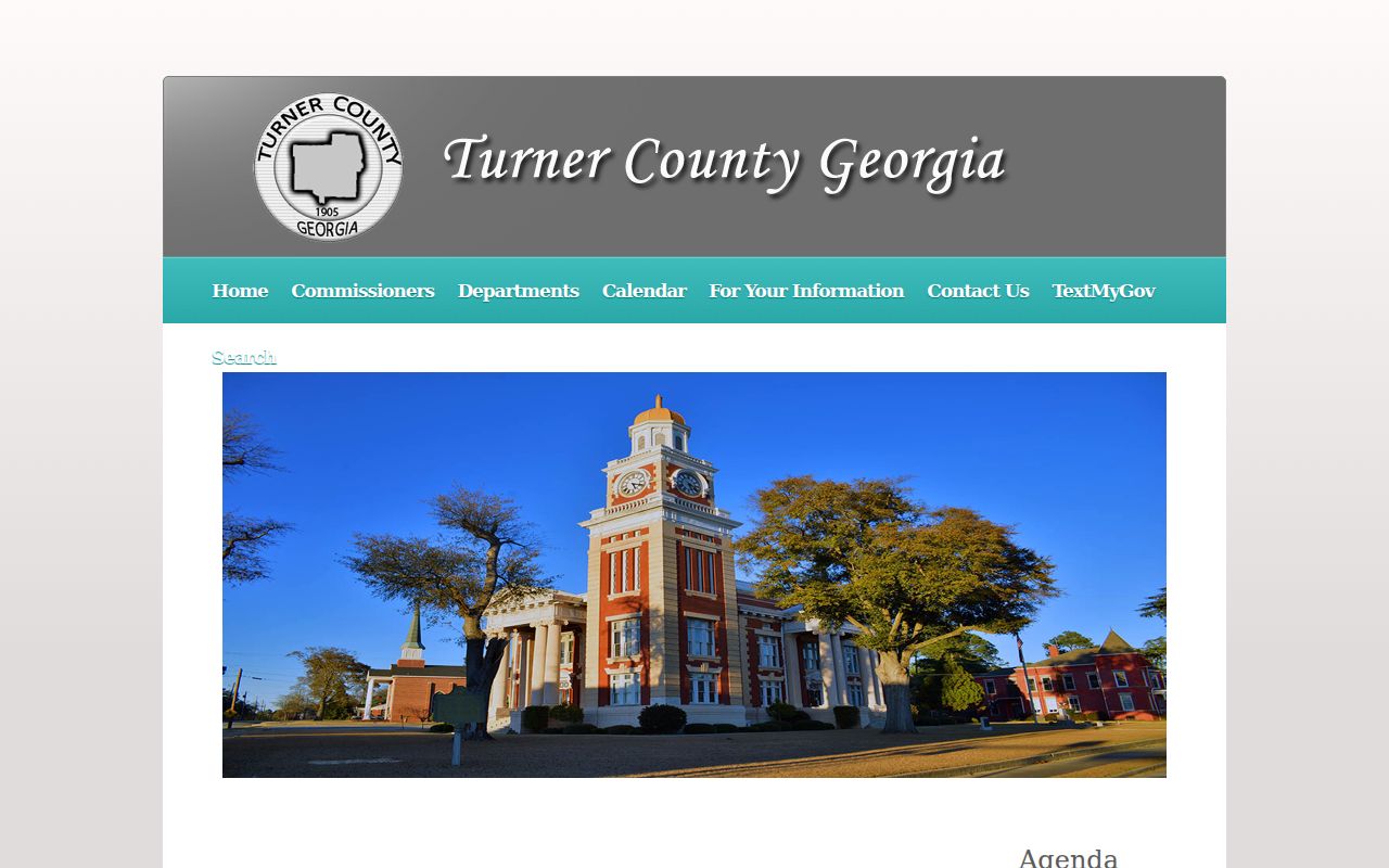 Turner County court docket county website